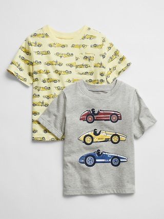 babyGap Print Pocket T-Shirt (2-Pack) | Gap Factory