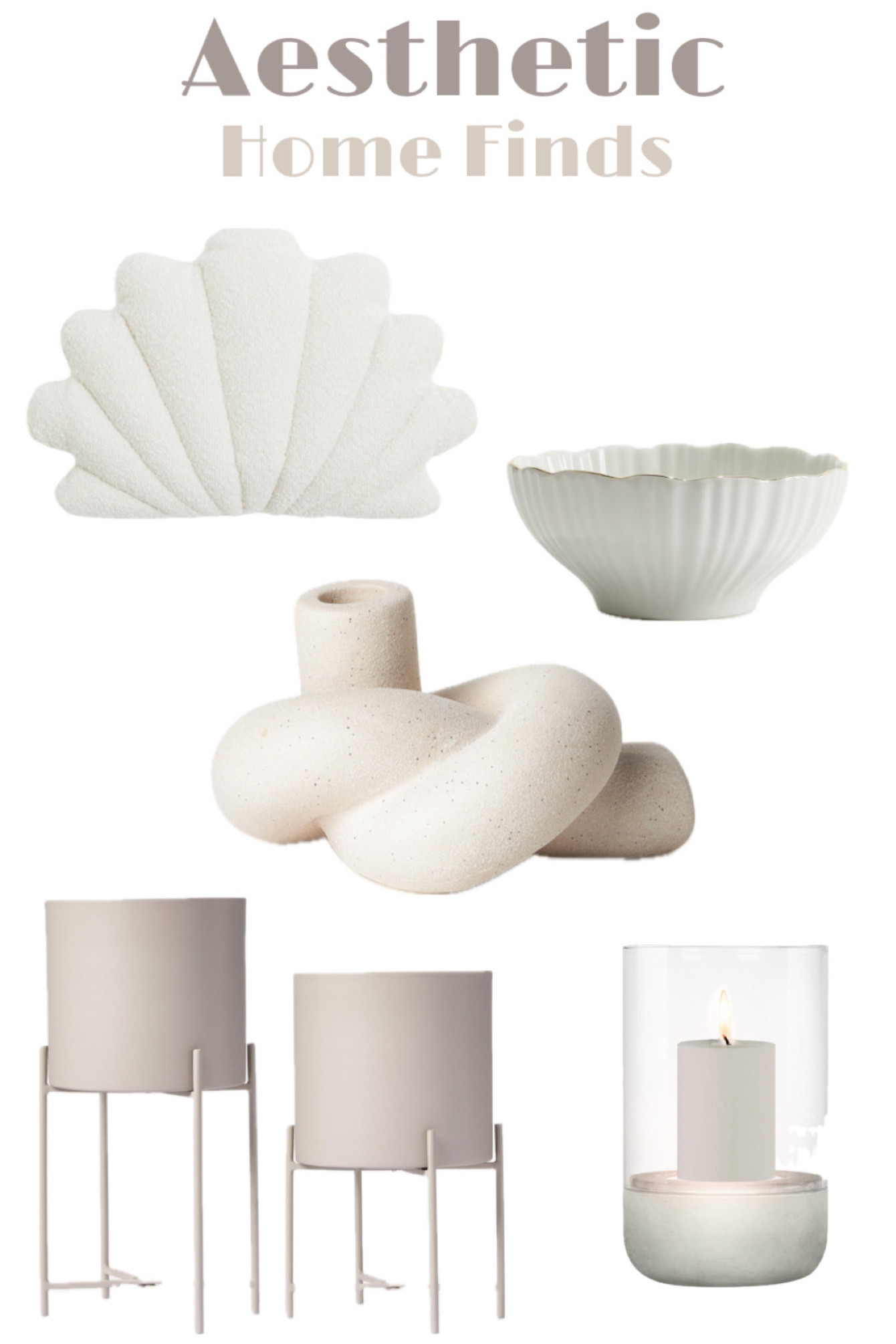 Aesthetic Sommer Deko Objekte in neutralen Tönen

#LTKfindsunder100 #LTKhome #LTKeurope