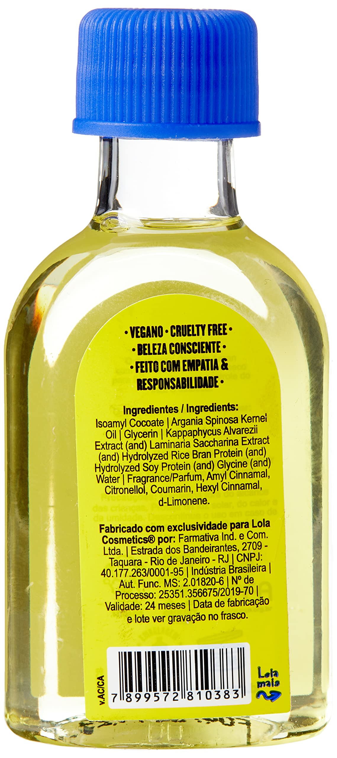 Lola Cosmetics - Argan Oil, 50 ml | Amazon (BR)