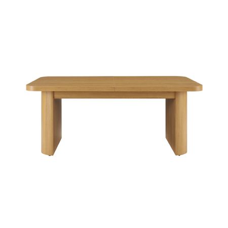 Light honey oak wooden dining table

#LTKHome