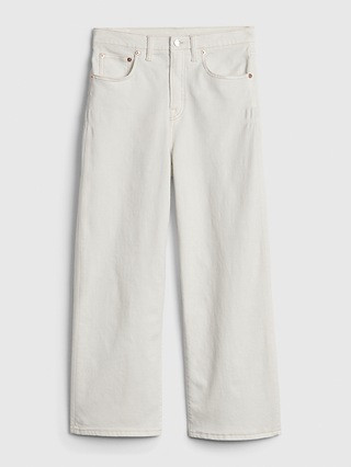 High Rise Wide-Leg Crop Jeans | Gap (US)