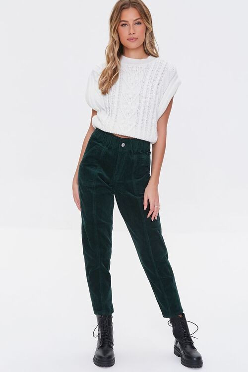 Corduroy Tapered Pants | Forever 21 (US)