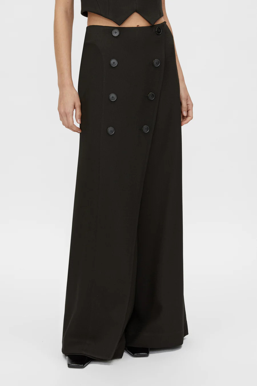 Rover Wrap Pant in Black - CAMILLA AND MARC® C&M | CAMILLA AND MARC (ANZ)