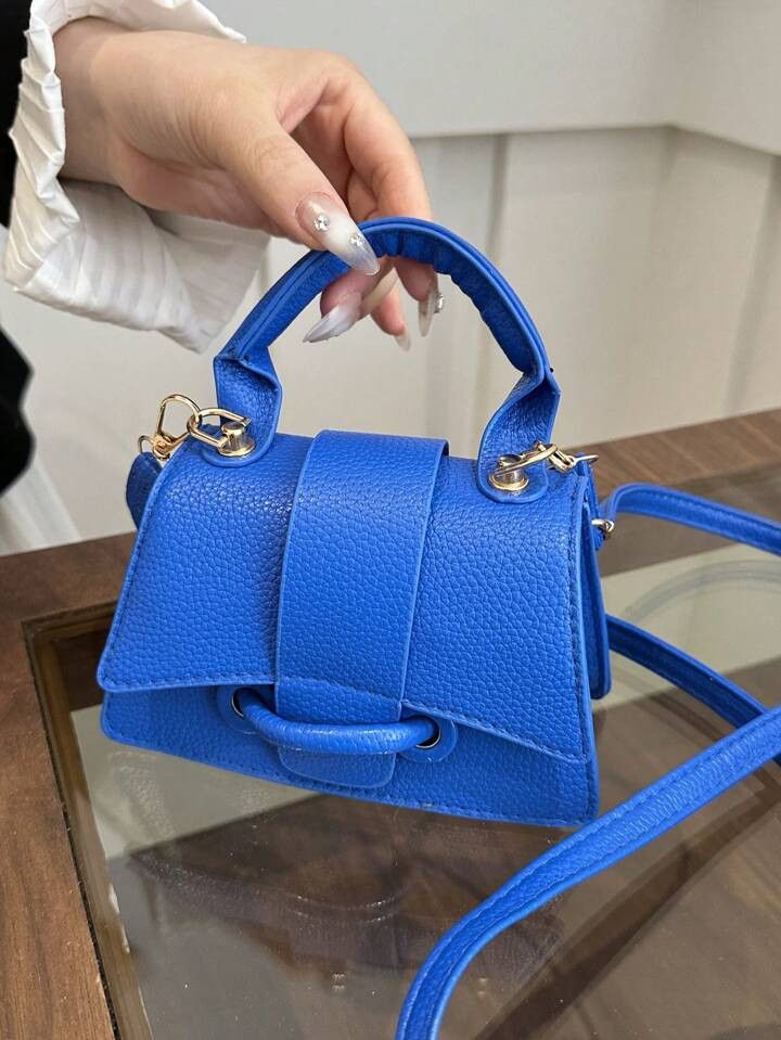 Minimalistische Und Schicke Mini-Quadrat-Handtasche, Beliebt In Diesem Jahr; Modische Schulter- Und Umhängetasche, Passend Zu Jedem Outfit, Damen Tasche Mit Vintage-Design | SHEIN