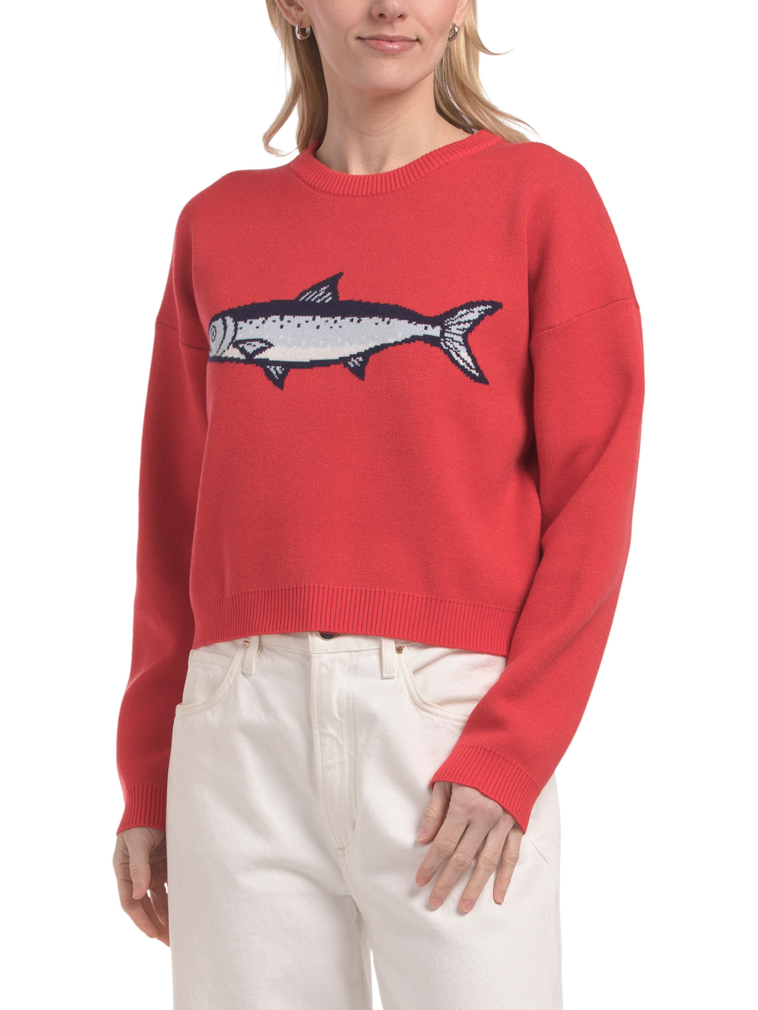 Trout Pull Over Sweater | TJ Maxx