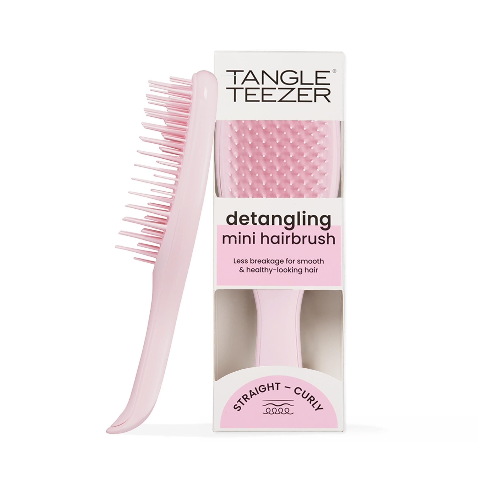 Tangle Teezer Ultimate Detangler Hairbrush, Eliminates Knots & Reduces Breakage, Mini Hair Brush ... | Amazon (US)