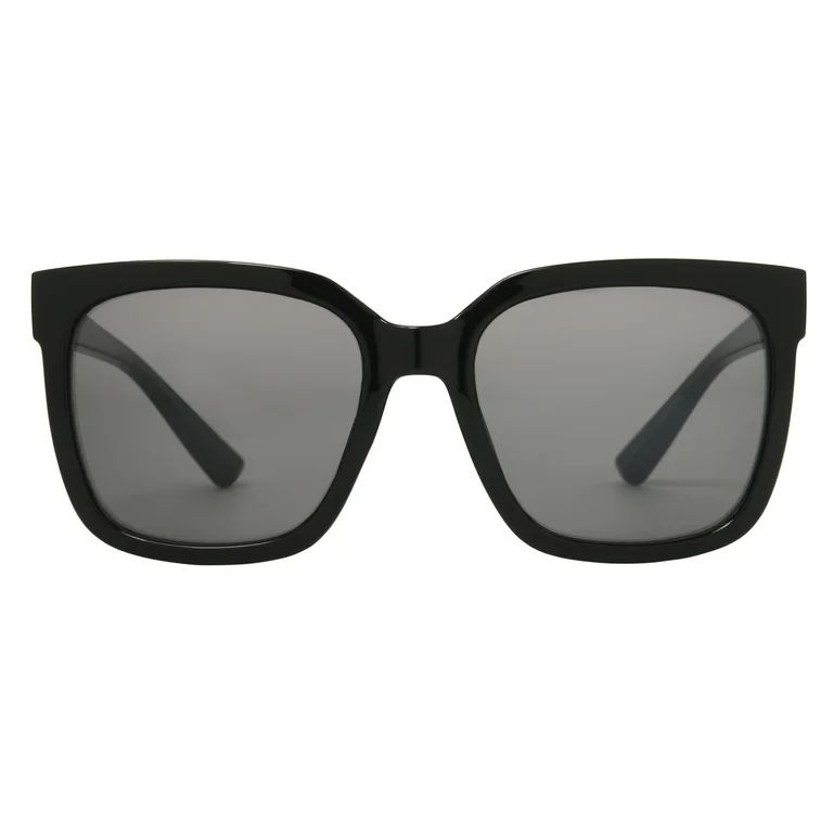 Foster Grant Women's Oversized Fashion Sunglasses, Black | Walmart (US)