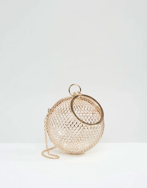 ASOS Cage Sphere Clutch Bag | ASOS US