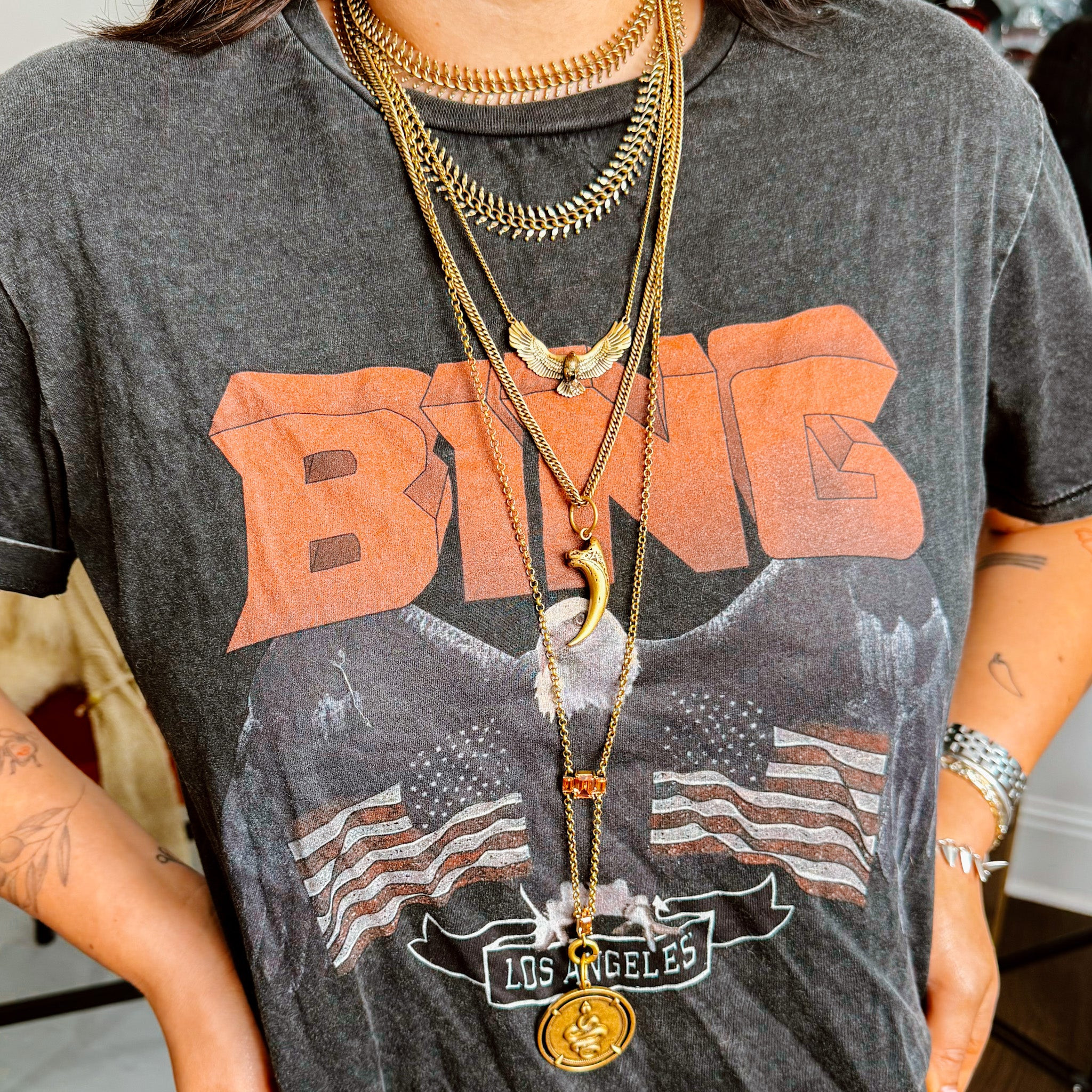 Emma's Long Stack | Rahya Jewelry Design