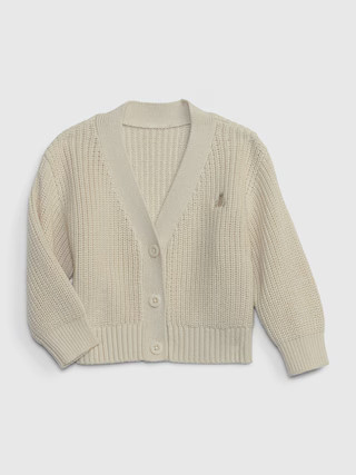 Baby Shaker-Stitch Cardigan | Gap (US)