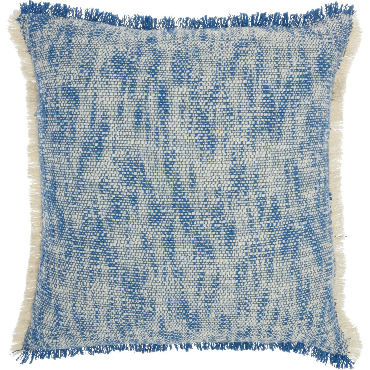 20"x20" Oversize Life Styles Woven Fringe Square Throw Pillow - Nourison | Target