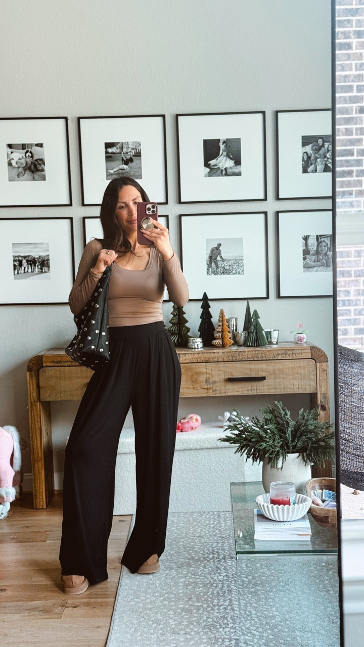 I’m 5’6” 1/2 - 130 
Wearing a small in top, pants and bra (32c) 

Everything is currently on sale for the Amazon early Black Friday deals! 
#thanksgivingoutfit #amazonfashion 
Thanksgiving outfit 


#LTKSaleAlert #LTKHoliday #LTKootd