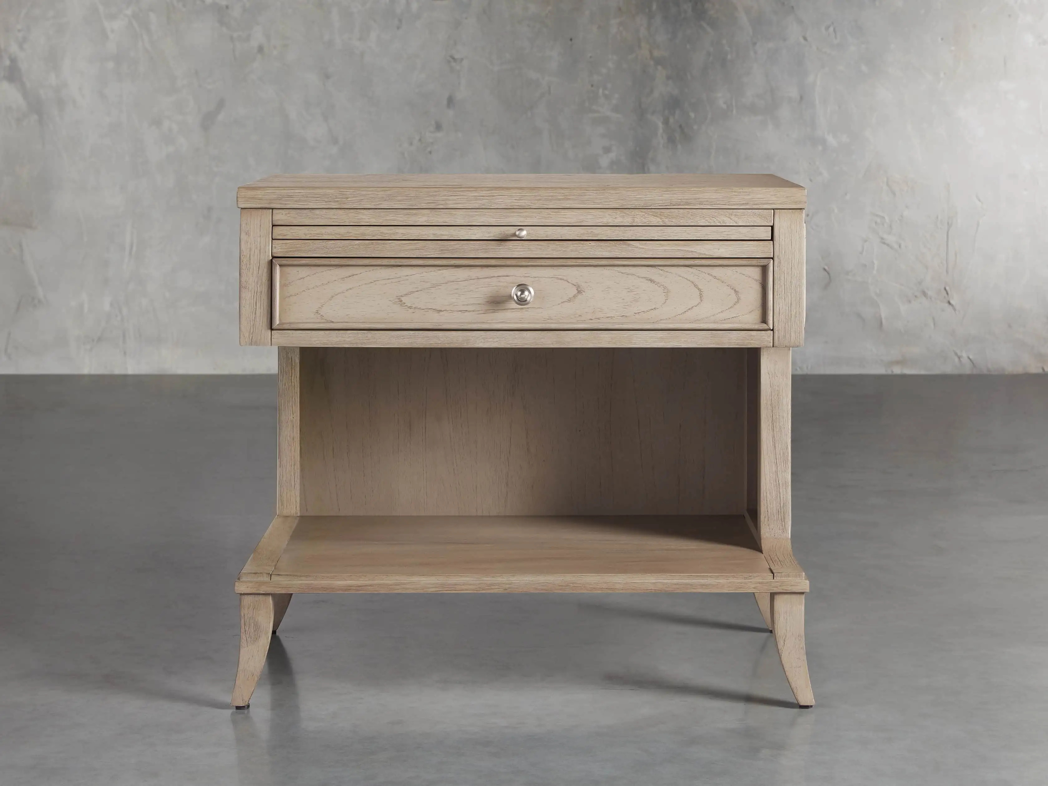 Pearson Right Storage Nightstand | Arhaus