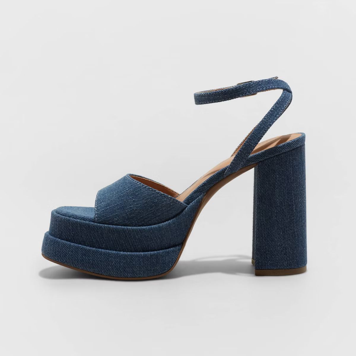 Women's Alessia Platform Heels - Wild Fable™ Blue | Target