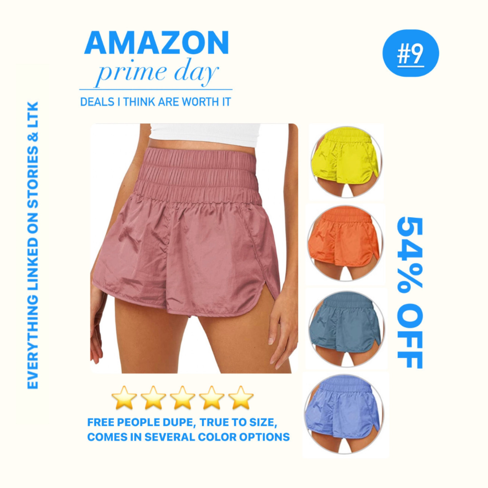 Free People dupe of The Way Home shorts. Fits true to size, comes in several color options. 