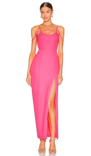 Analisa Maxi Dress in Pink | Revolve Clothing (Global)