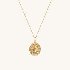 Balance Terra Coin Pendant Necklace Vermeil | Mejuri (Global)