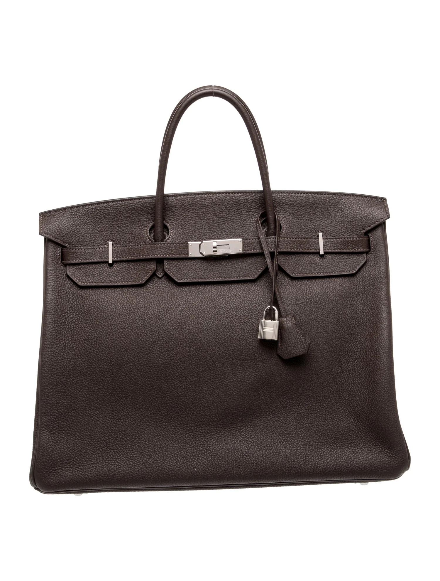 Hermès Togo Birkin 40 - Brown Handle Bags, Handbags - HER809798 | The RealReal | The RealReal