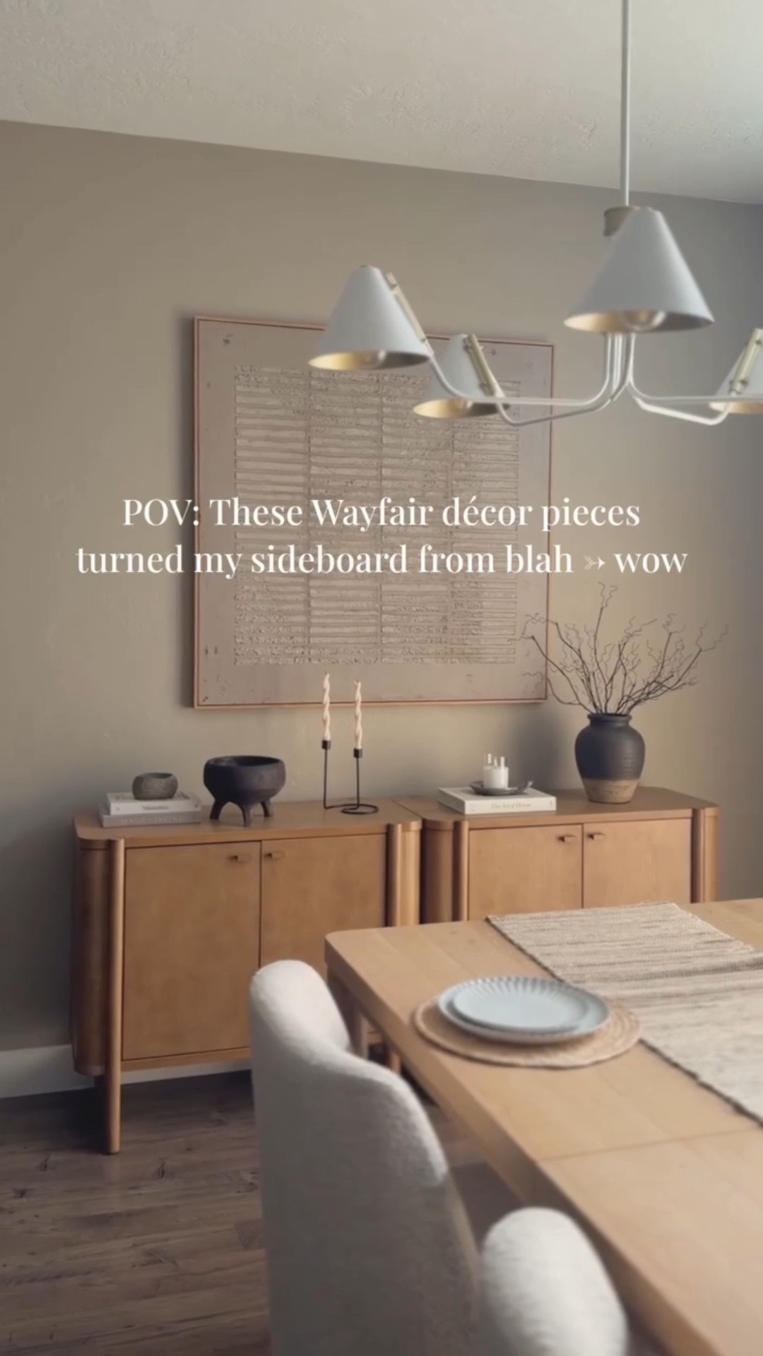 POV: These Wayfair décor pieces just turned my sideboard from blah → wow! 

Stoneware Bowl, Wood Bowl, Candle Holder, Marble Plate, Terracotta Jug — all in one chic setup 


#WayfairElevate #WayfairCreator #ad #Wayfair #HomeDecor @wayfair

#LTKSaleAlert #LTKHome #LTKdayinmylife