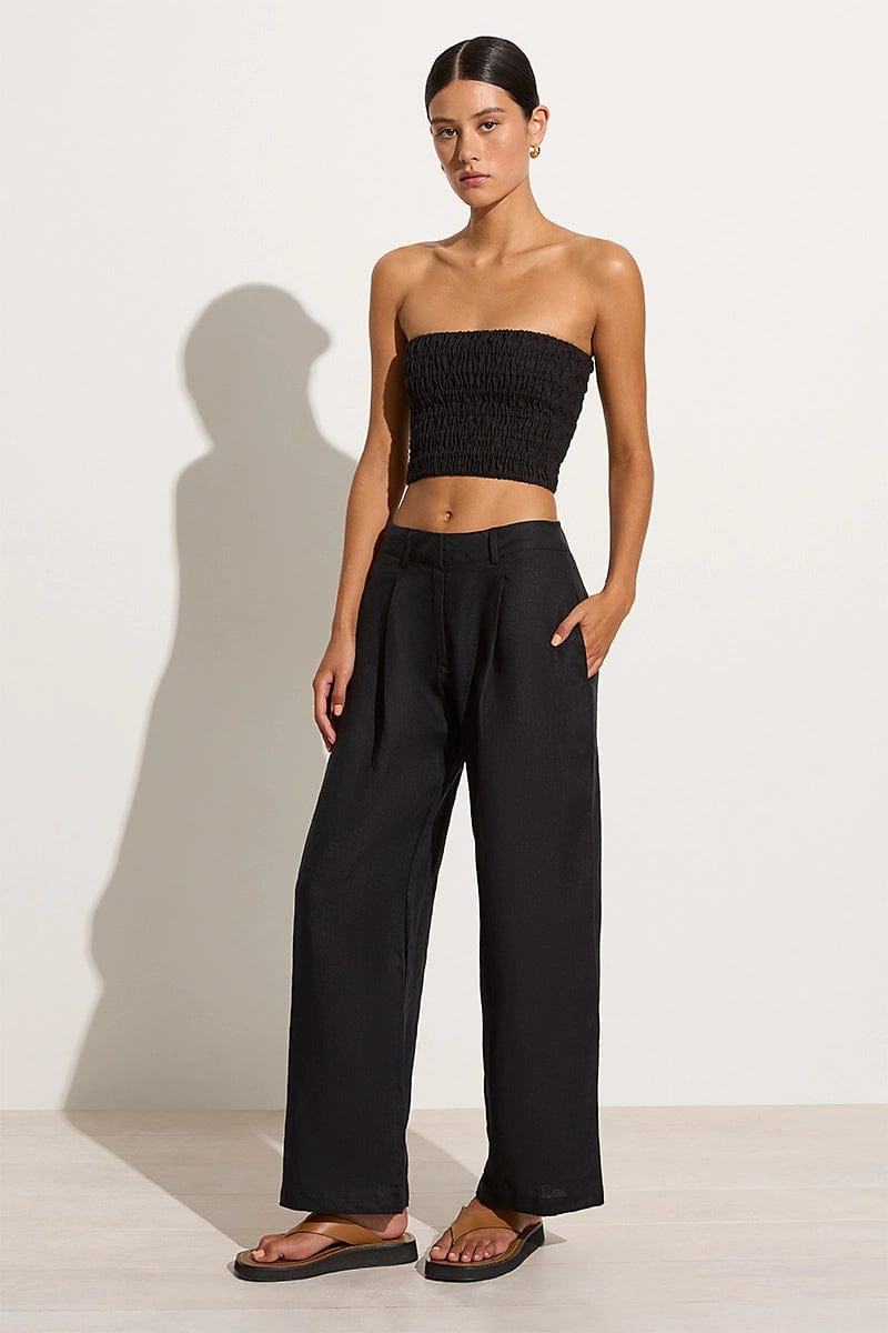 Francois Pants Black - Final Sale | Faithfull (AU)