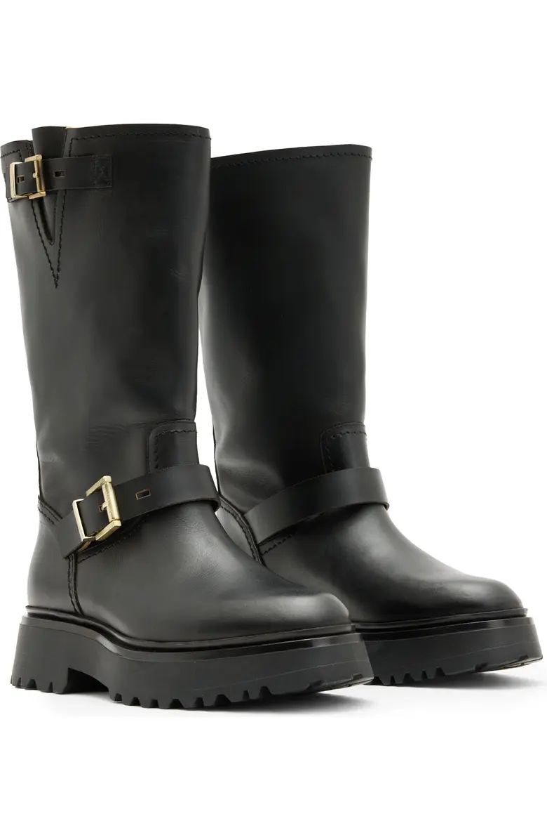 AllSaints Marisa Biker Boot (Women) | Nordstrom | Nordstrom