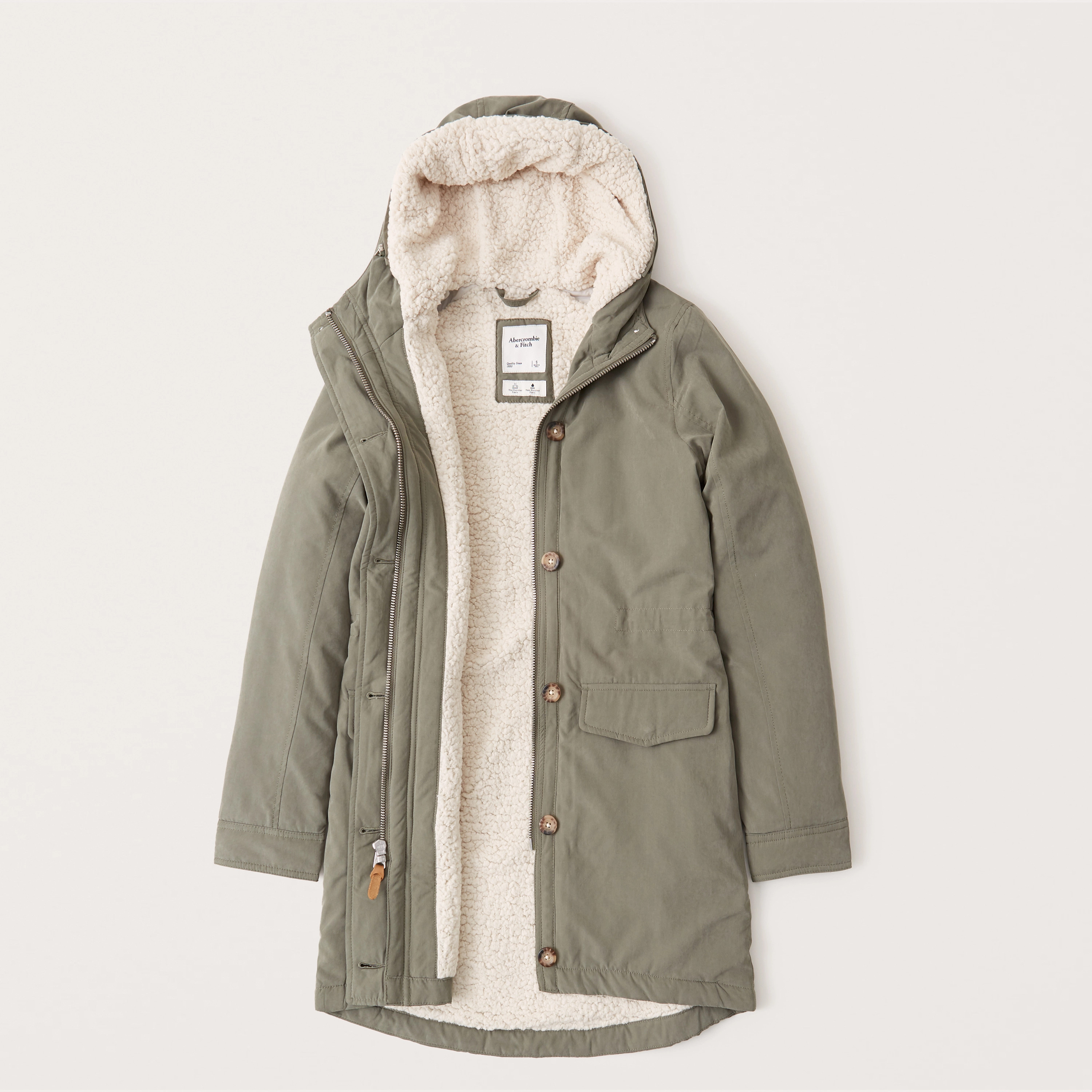 Online Exclusive
			


  
						Sherpa-Lined Military Parka
					



		
	



	
		Exchange Color /... | Abercrombie & Fitch (US)