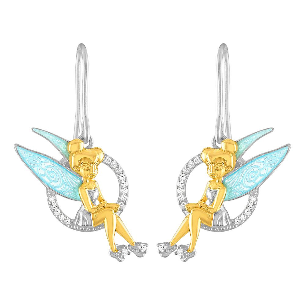 Tinker Bell Seated Earrings by Rebecca Hook – Peter Pan | Disney Store