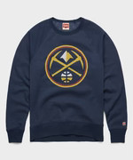 Denver Nuggets Logo Crewneck | Men's NBA Sweatshirt | Homage