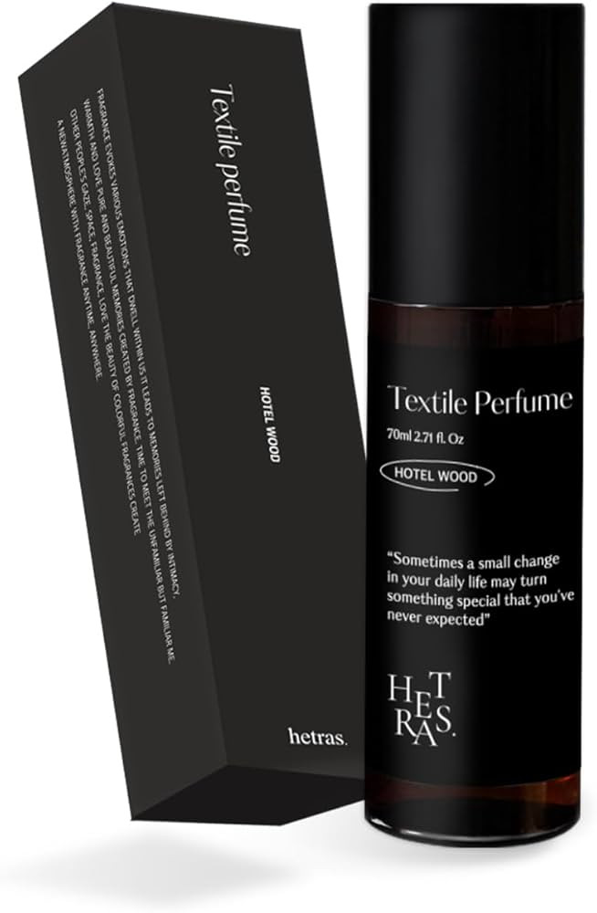 hetras Textile Perfume | Hotel Wood - Luxurious Forest Scent | Long-Lasting Subtle Fragrance Wrin... | Amazon (US)