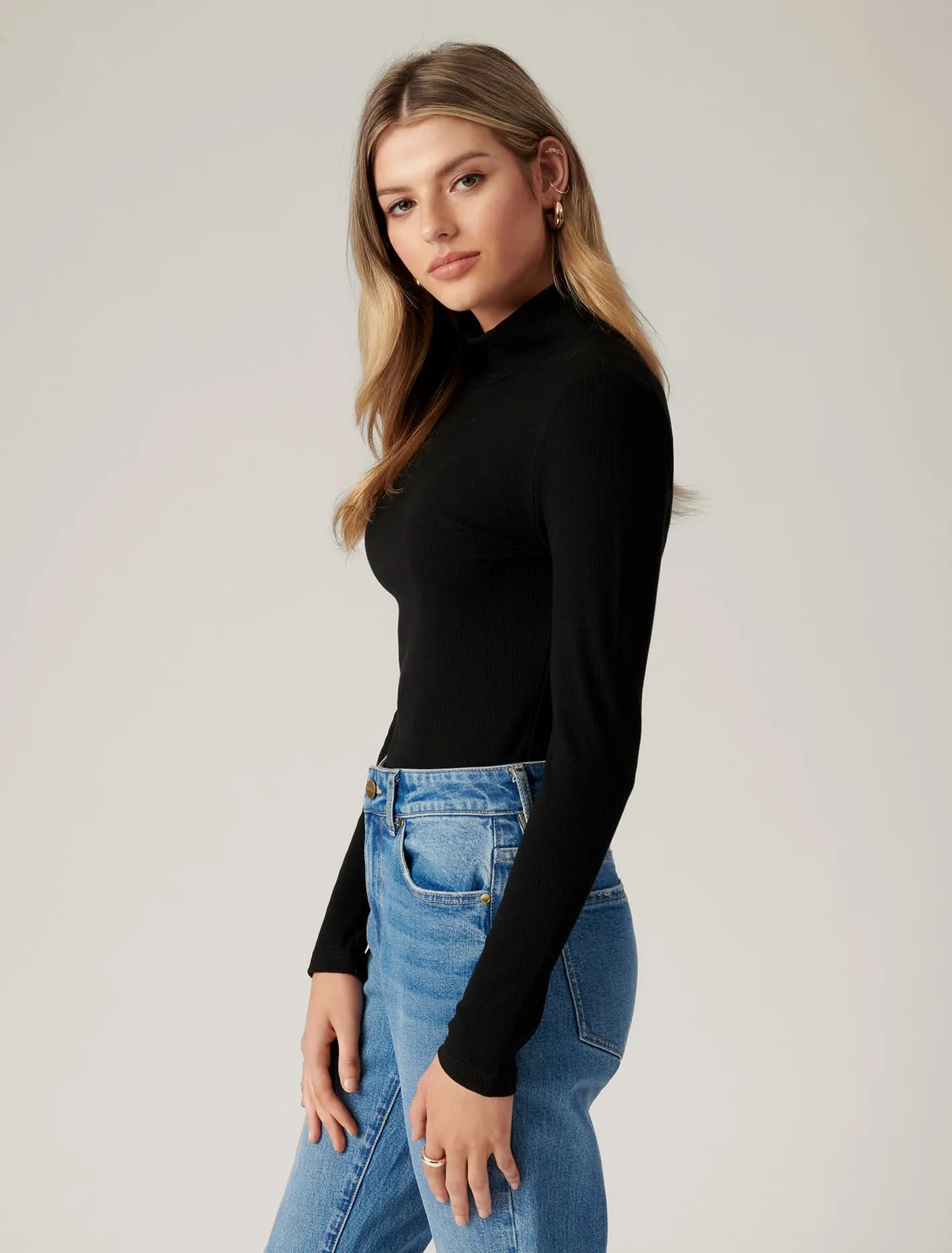 Winona Rib Long-Sleeve Top | Forever New (AU)