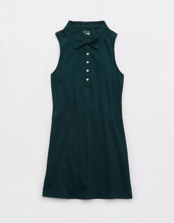 OFFLINE By Aerie Courtside Polo Mini Dress | Aerie