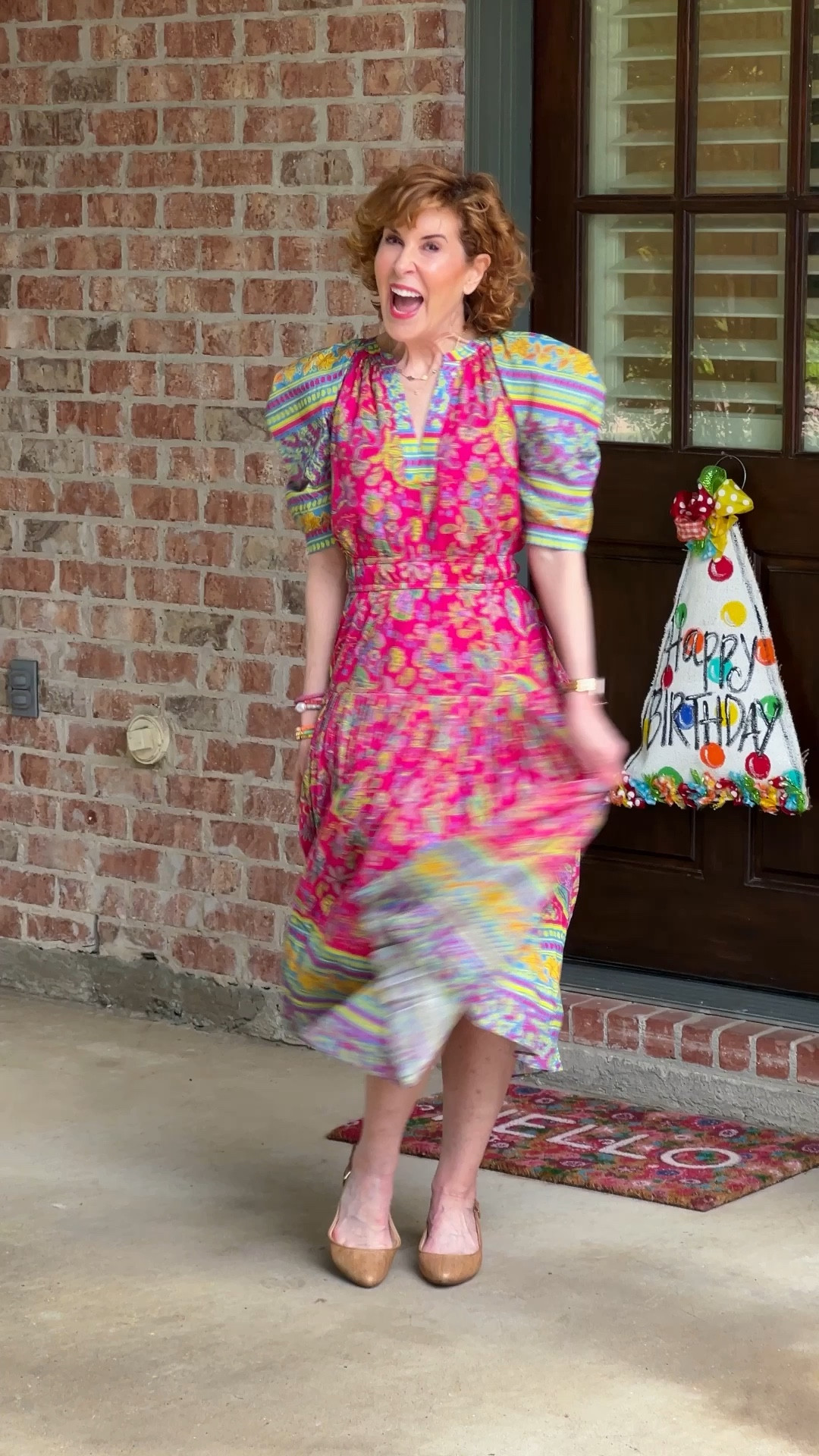 Check out this feminine midi dress for fall. (SO perfect with a denim jacket over it!)

It’s on sale + an additional 50% off this weekend at Avara!

Also linking my darling door hanger and doormat!

#LTKSaleAlert #LTKHome #LTKFindsUnder50