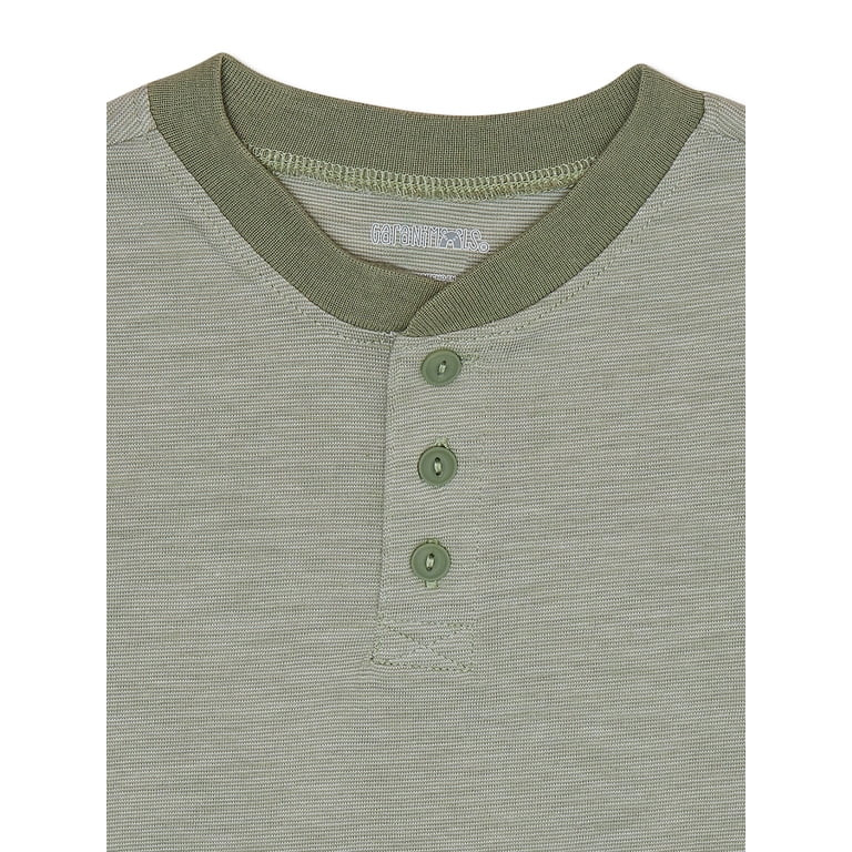 Garanimals Toddler Boy Short Sleeve Henley T-Shirt, Sizes 18M - 5T | Walmart (US)