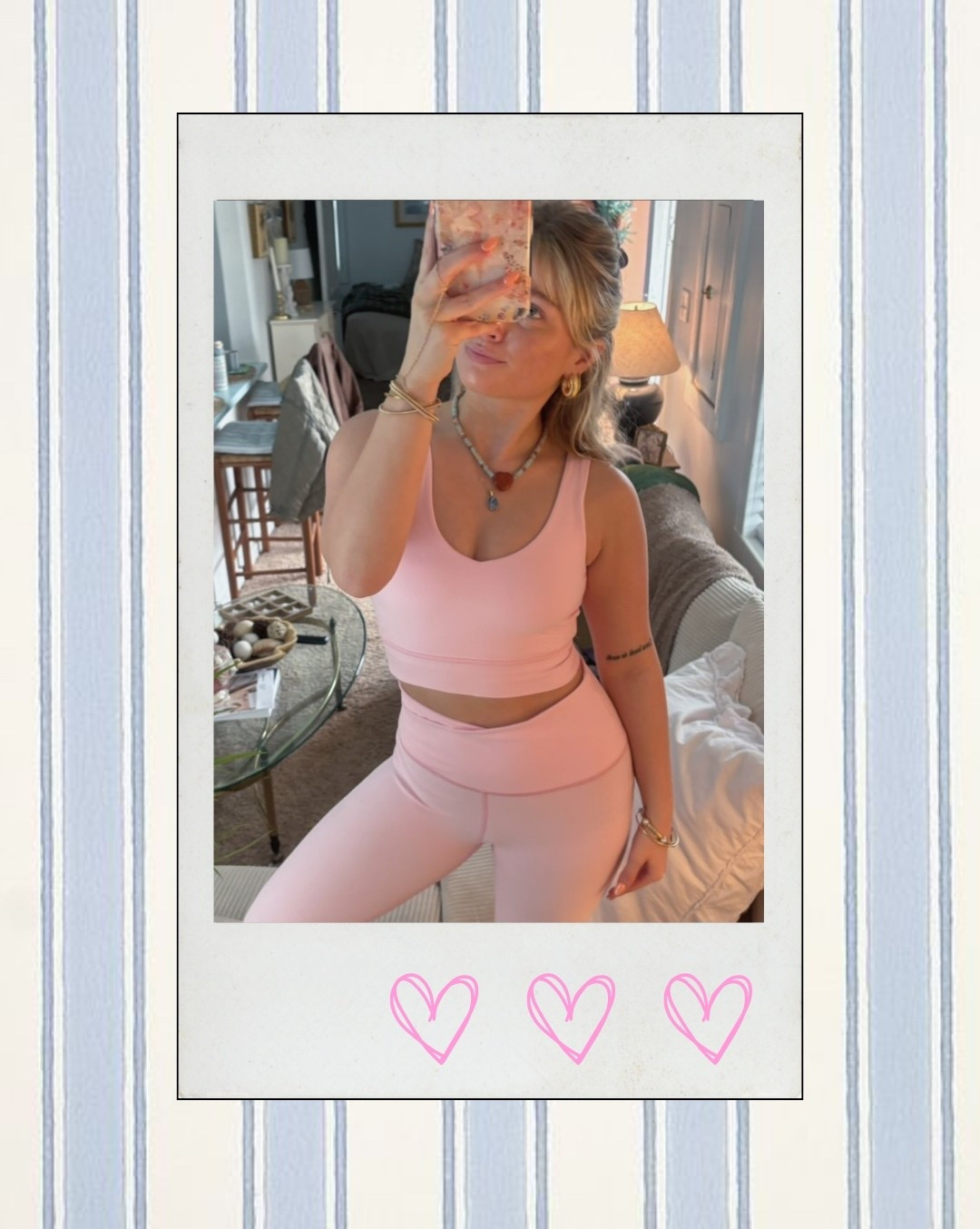 Valentine’s day set 💗🩷💖💓

#LTKootd #LTKValentine #LTKActive