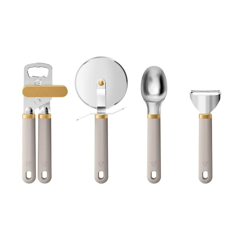 Beautiful 4-Piece Essentials Gadget Set, Porcini Taupe by Drew Barrymore | Walmart (US)