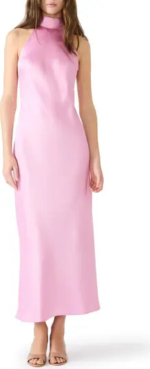 Lara Satin Bias Cut Maxi Dress | Nordstrom