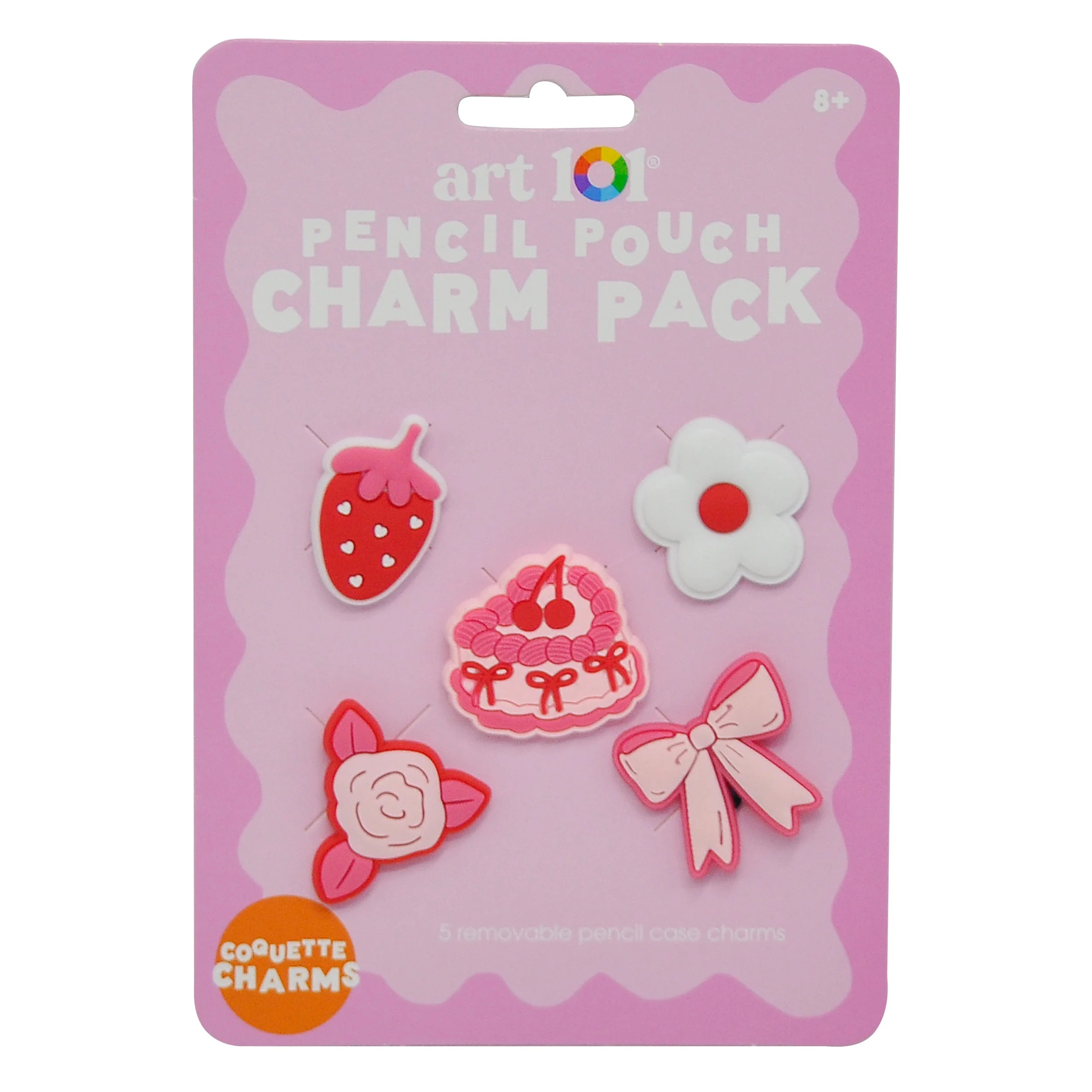Art 101 Coquette Charm 5-Pack for Pencil Cases | Walmart (US)