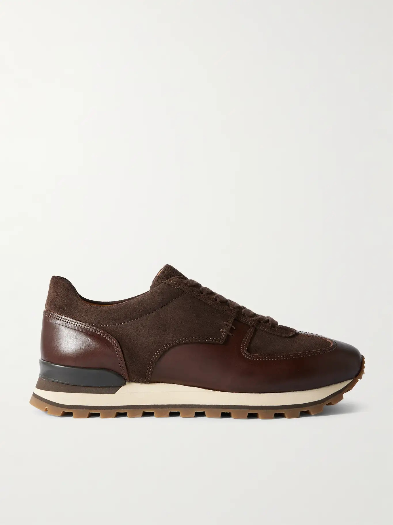 Carlos Suede and Leather Sneakers | Mr Porter (US & CA)