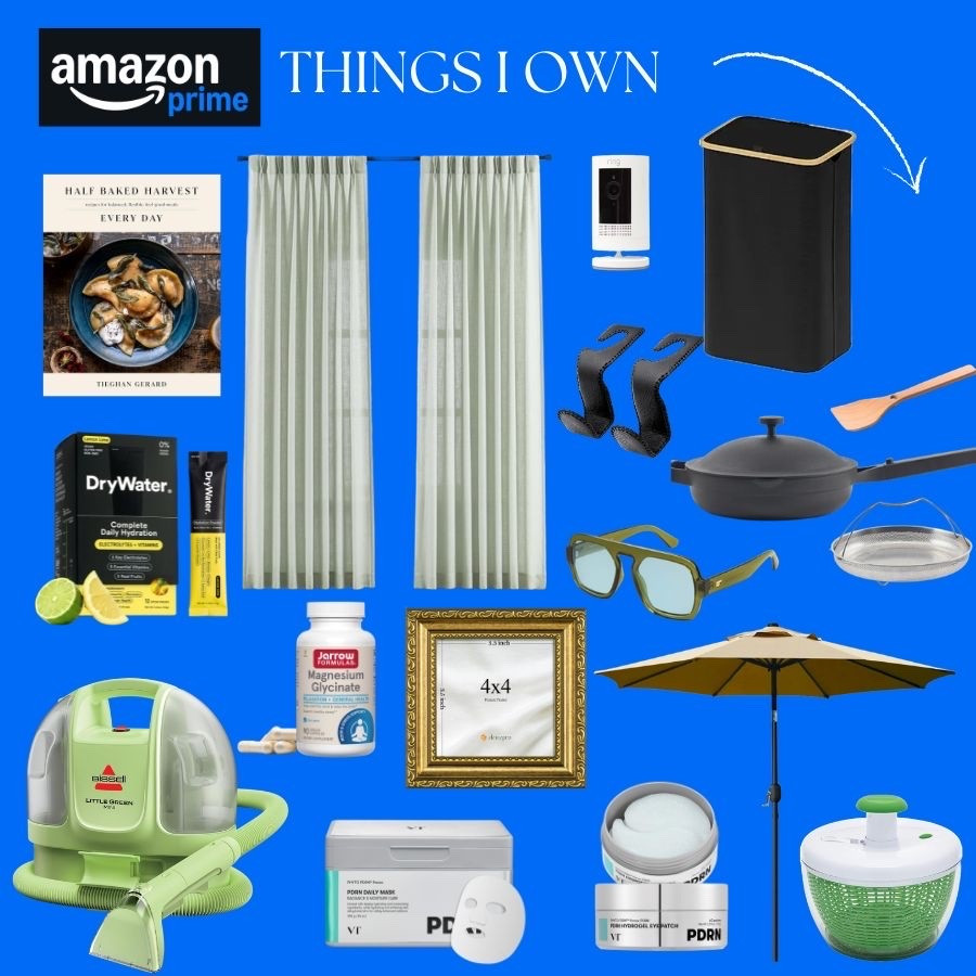 AMAZON PRIME DAY DEALS 💙✨ sharing everything I actually own & love that’s on sale right now! Curtains, the Always Pan, Bissell Little Green, Ring camera, VT PDRN skincare, magnesium glycinate & more! Run don’t walk, these prices won’t last 🏃‍♀️💙

#LTKSaleAlert
