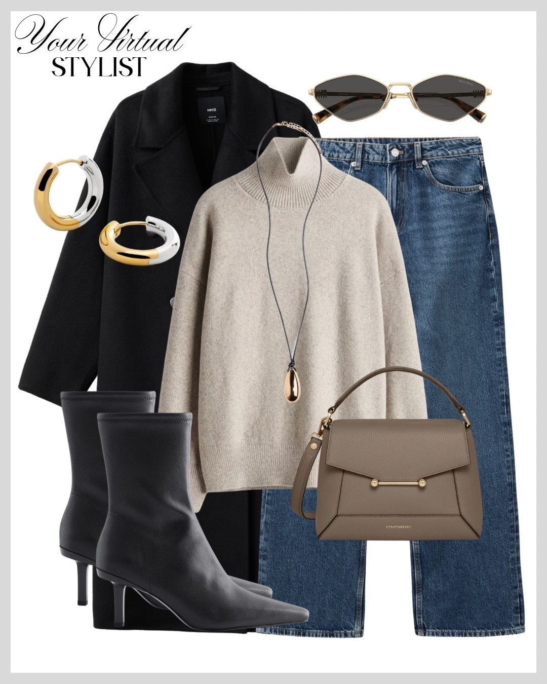 Minimalist and chic look with wool coat✨

#LTKwinter #LTKbag #LTKworkwear