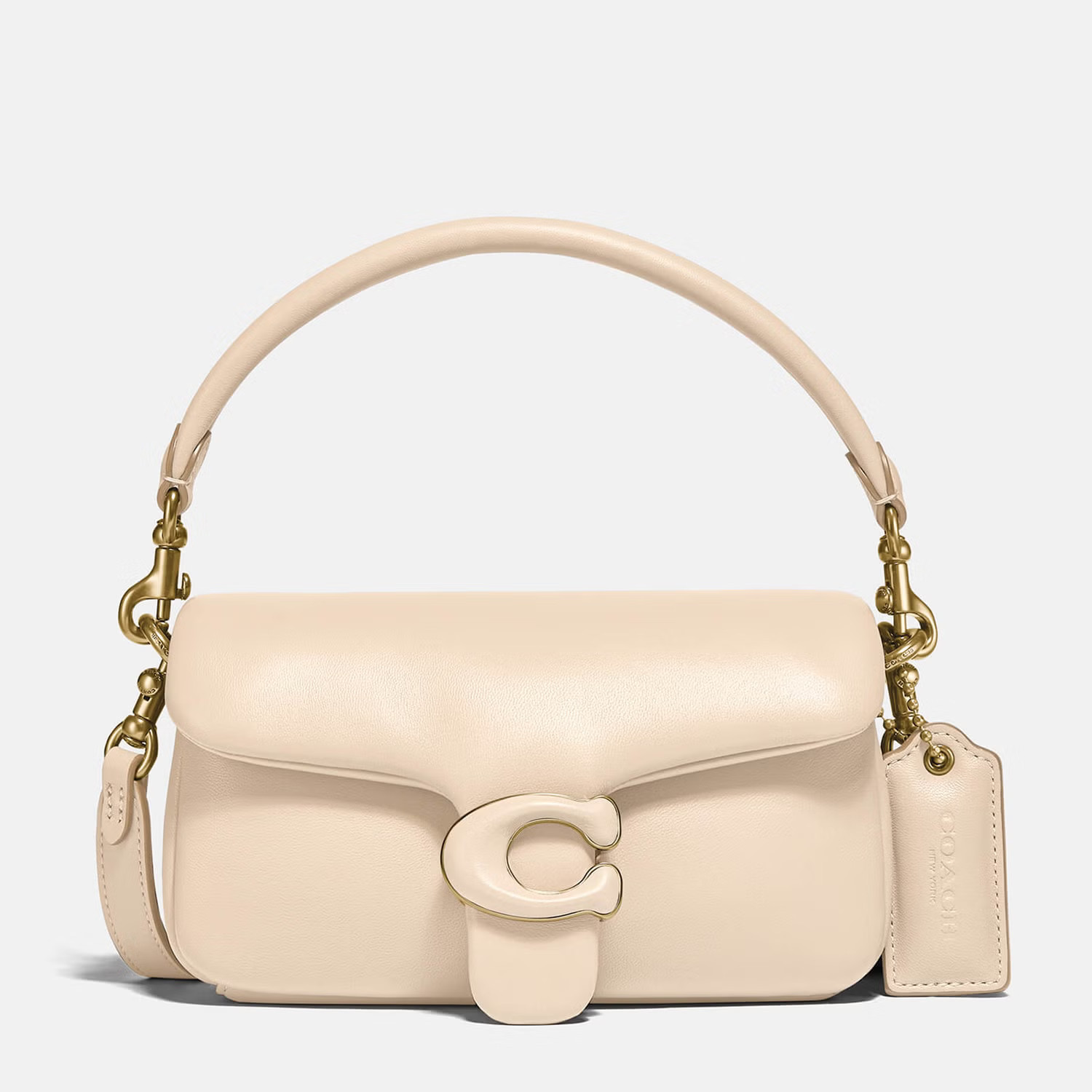 Coach Women's Pillow Tabby Shoulder Bag 18 - Ivory | Mybag.com (Global) 