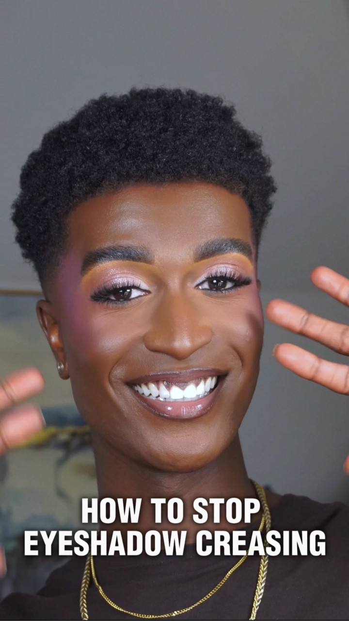 here’s how to stop eyeshadow creasing ✨💋