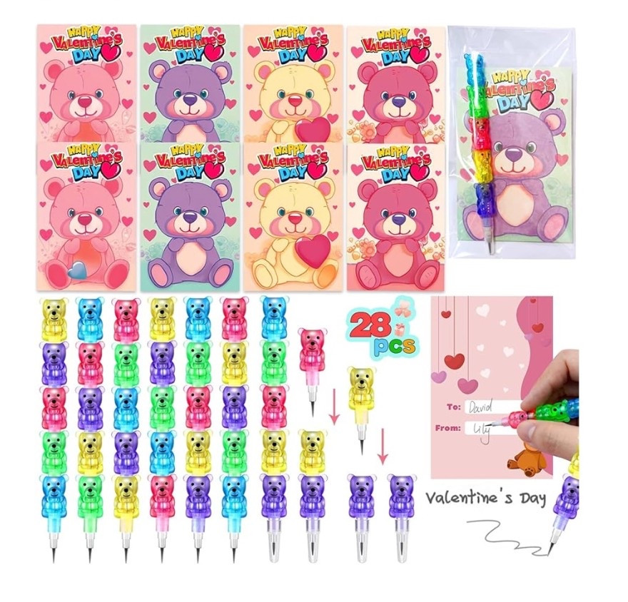 Valentine’s Day cards. Vday gift ideas. Classroom Vday cards. School Vday cards. Party favors. Valentine’s Day kids classroom. Classroom favor. Valentine’s Day. Bear. Bears. Valentine’s Day bear 

#LTKSaleAlert #LTKKids