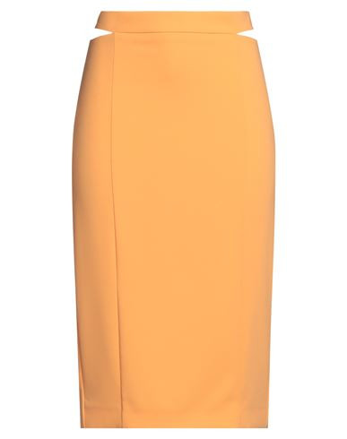 Patrizia Pepe Woman Midi skirt Orange Size 4 Polyester, Elastane | YOOX (US)
