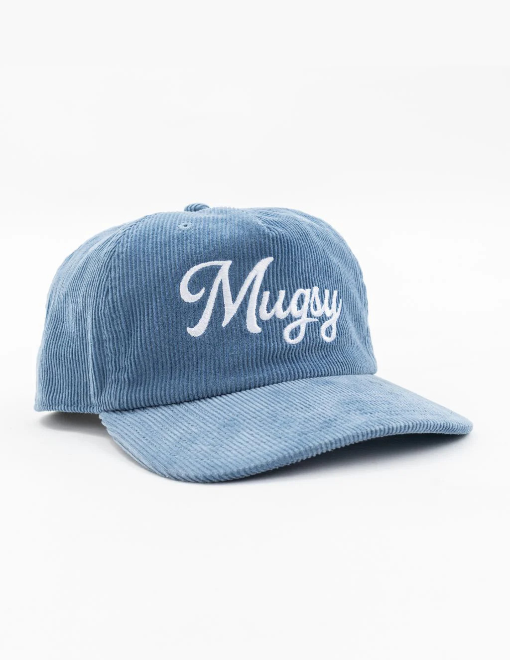 BLUE CORDUROY HAT | Mugsy Jeans
