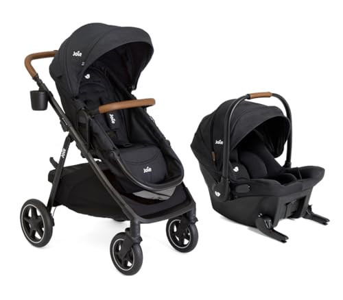 Joie Baby, Ginger LX 4-in1 Stroller + Joie Baby Mint Latch Car Seat (Shale Dark) | Amazon (US)