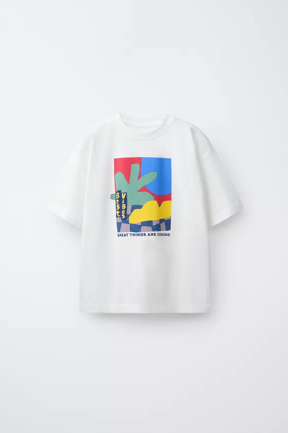 GRAPHIC PRINT T-SHIRT | Zara US