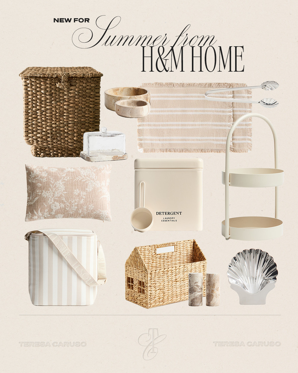 New for Summer from H&M Home 

 