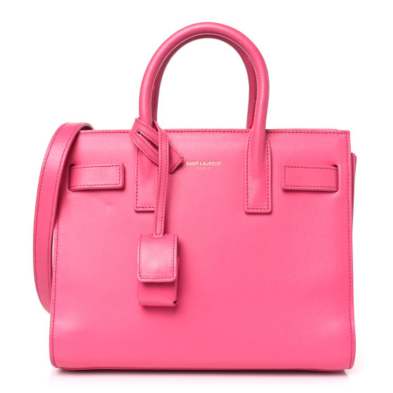 Calfskin Sac De Jour Nano Lipstick Fuchsia | FASHIONPHILE (US)