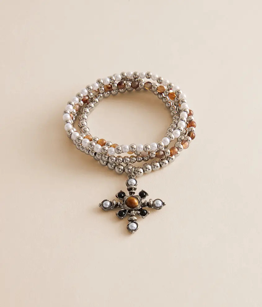4 Pack Western Bracelet Set | Buckle